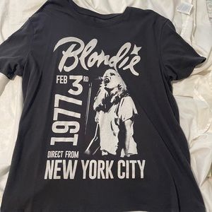 Blondie band graphic tshirt